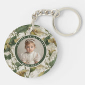 Trendy custom souvenir Photo Calla Lilies キーホルダー (裏面)