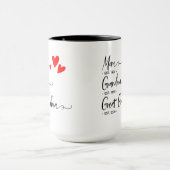 Trendy Custom Year Mom Grandma Great Grandma マグカップ (中央)