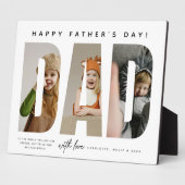 Trendy DAD Custom Photo Collage フォトプラーク (側面)
