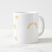 Trendy Daisy Mug ジャンボコーヒーマグカップ (正面右)