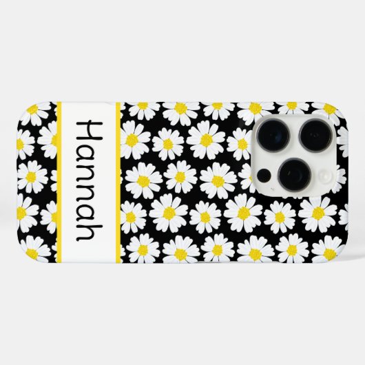 Trendy Daisy Pattern Case-Mate iPhoneケース (裏面 (横))