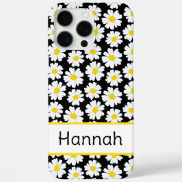 Trendy Daisy Pattern iPhone 16 Pro Maxケース