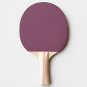 Trendy Deep Plum - Custom Ping Pong Paddle 卓球ラケット (裏面)