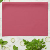 Trendy Deep Raspberry Red - Kitchen Towel キッチンタオル (折り畳み)