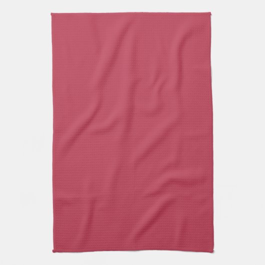 Trendy Deep Raspberry Red - Kitchen Towel キッチンタオル (縦)