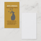 Trendy Domestic Cleaning Company 名刺 (正面/裏面)