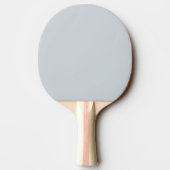 Trendy Dusty Bluish Gray Custom Ping Pong Paddle 卓球ラケット (裏面)