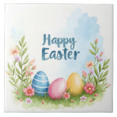 Trendy Easter Eggs Beautiful Collection タイル (正面)