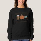 Trendy Fall Top Pumpkin Spice And Everything Nice スウェットシャツ (正面)
