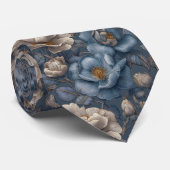 Trendy Fathers Day Gardenias Flower ネクタイ (ロール)