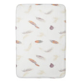 Trendy Feathers Luxury Boho Collection バスマット (正面縦)