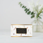 Trendy Feathers Luxury Boho Collection 名刺 (スタンド正面)