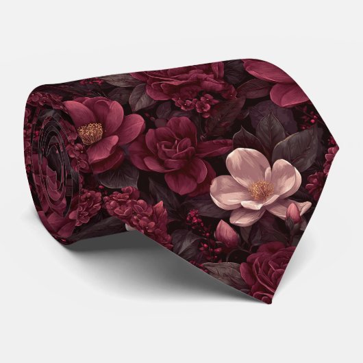 Trendy For Him Gardenias ネクタイ (ロール)