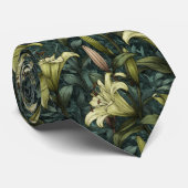 Trendy Gifts For Dad Lilies ネクタイ (ロール)