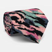 Trendy Gifts For Guys Tiger Skin ネクタイ (ロール)