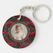 Trendy Gifts For Sister Photo Calla Lilies キーホルダー (裏面)