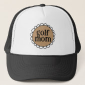 Trendy GOLF MOM Scalloped Edge キャップ (正面)