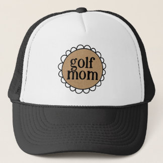 Trendy GOLF MOM Scalloped Edge キャップ