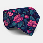 Trendy Graduation Gifts For Him Rose Flower ネクタイ (ロール)
