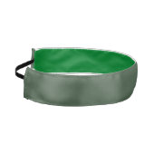 Trendy Green Pattern Athletic Headband for Women アスレチックヘッドバンド (左)