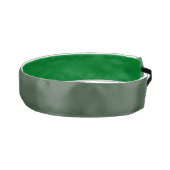 Trendy Green Pattern Athletic Headband for Women アスレチックヘッドバンド (右)