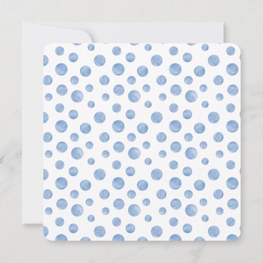 Trendy Greenery Jungle Safari Animals Baby Shower 招待状 (裏面)