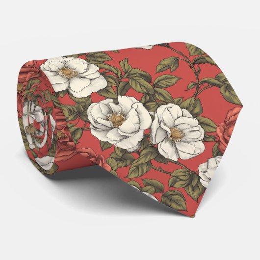 Trendy Groomsmen Gift Rose ネクタイ (ロール)