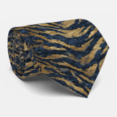 Trendy Groomsmen Gift Tiger Skin ネクタイ (ロール)