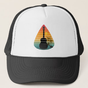 TRENDY GUITAR PICK SUNSET キャップ