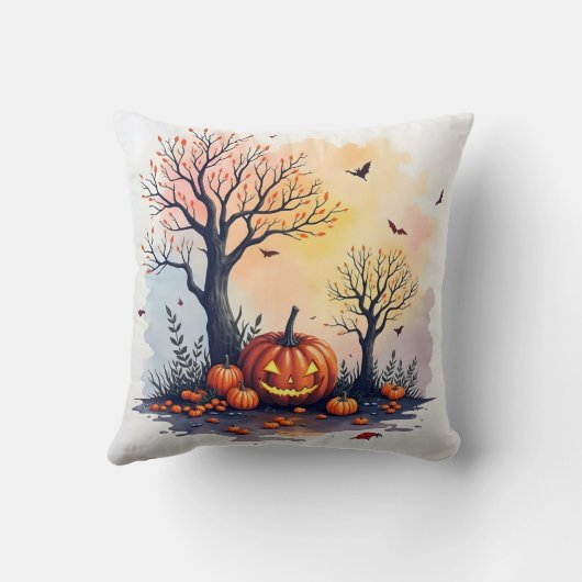 Trendy Halloween Spooky Cute Collection クッション (裏面)