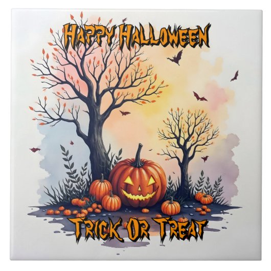 Trendy Halloween Spooky Cute Collection タイル (正面)