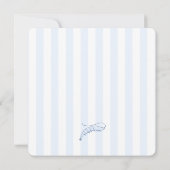 Trendy Hand-Drawn Seafood Boil Wedding Shower 招待状 (裏面)