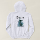 Trendy hoodie with unique style パーカ (デザイン裏面)