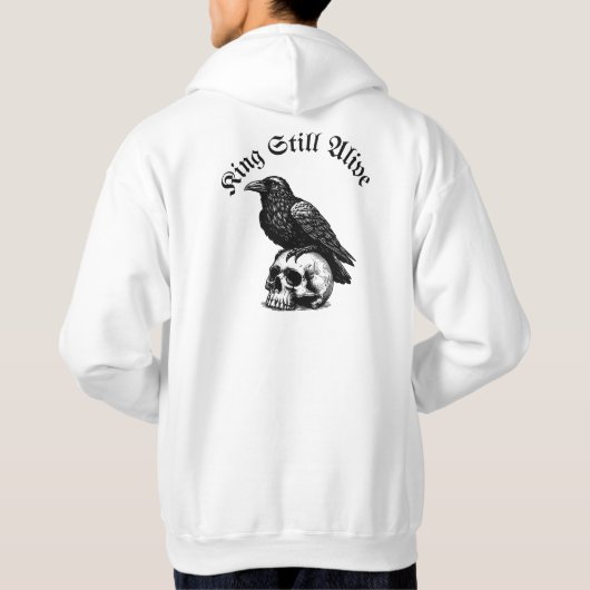 Trendy hoodie with unique style パーカ (裏面)