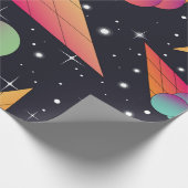 Trendy ice cream seamless pattern. Ice cream cones ラッピングペーパー (角)