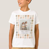 Trendy Kids Pastel Easter Photo  | Personalized Tシャツ (正面)
