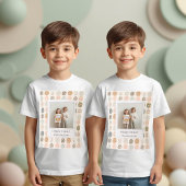 Trendy Kids Pastel Easter Photo  | Personalized Tシャツ