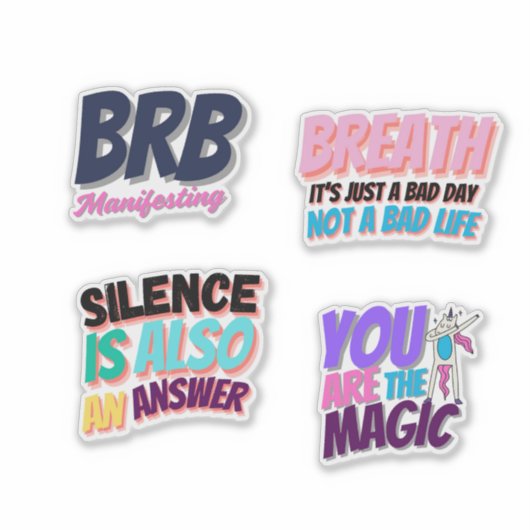 Trendy Laptop Sticker – Aesthetic Vinyl  Sticker  シール (正面)