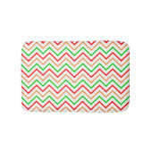 Trendy Light Chevron Pattern バスマット (正面)