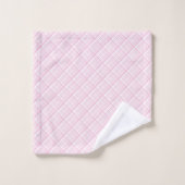 Trendy Light Pink Towels Soft Bathroom Upgrade バスタオルセット (ウォッシュタオル)