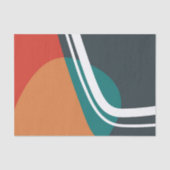 Trendy line art design 薄葉紙 (正面)