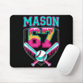 Trendy Mason 67 Mem Ice Cream Drip Baseball Birthd マウスパッド (マウス)