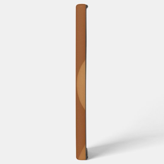 Trendy Mocha Samsung Galaxy S23 Ultra Case Samsung Galaxyケース (左側面)