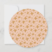 Trendy Modern Handwritten New Year Photo Card 招待状 (裏面)