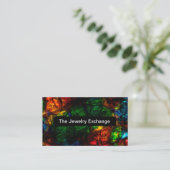 Trendy Modern Jeweler Store Business Cards 名刺 (スタンド正面)