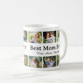 Trendy Modern Mother Best Mom Ever Keepsake コーヒーマグカップ (正面右)
