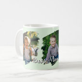 Trendy Modern Mother Best Mom Ever Keepsake  コーヒーマグカップ (正面左)