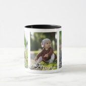 Trendy Modern Mother Best Mom Ever Keepsake  マグカップ (中央)