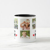 Trendy Modern Mother Best Mom Ever Keepsake マグカップ (中央)