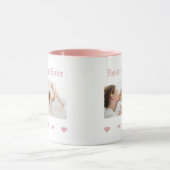 Trendy Modern Mother Best Mom Ever Keepsake マグカップ (中央)